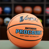 Vega Star Size 7 Outdoor Procourt Basketbol Topu Turuncu